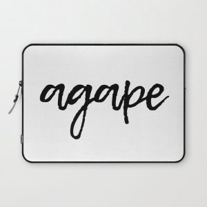 Agape Computer Cover by move-mtns - Laptop Sleeve - 13"