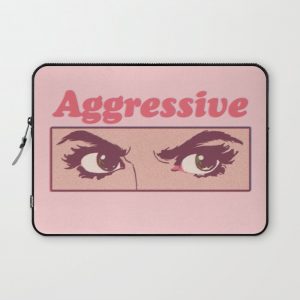 Aggressive Computer Cover by Madeline Louise - Laptop Sleeve - 13"