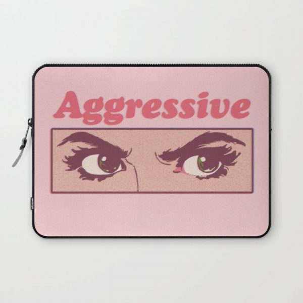 Aggressive Computer Cover by Madeline Louise - Laptop Sleeve - 13"