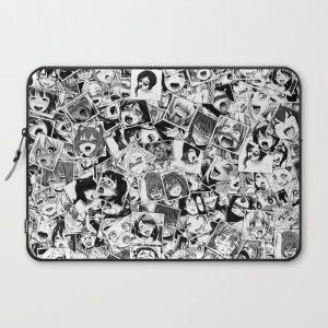 Ahegao Computer Cover by dima_v - Laptop Sleeve - 15"