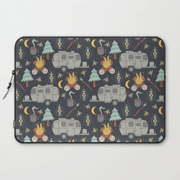 Airstream Camping Computer Cover by Tamara Lance - Laptop Sleeve - 15"