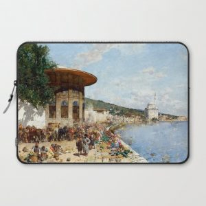 Alberto Pasini Market Day in Constantinople Computer Cover by PDPress - Laptop Sleeve - 15"