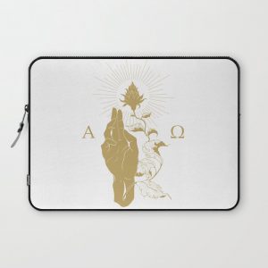 Alpha and Omega Computer Cover by rottenfantom - Laptop Sleeve - 13"