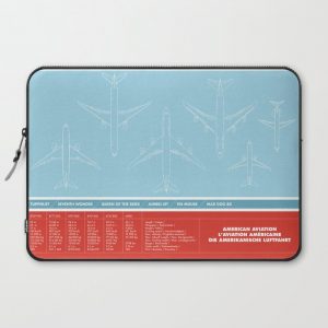 America aviation Computer Cover by Marc - Laptop Sleeve - 15"