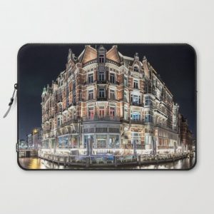 Amsterdam Corner Computer Cover by Richard Deen - Laptop Sleeve - 15"