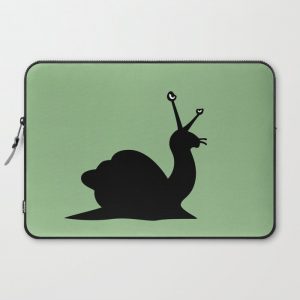 Angry Animals - Snail Computer Cover by VrijFormaat - Laptop Sleeve - 15"