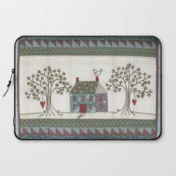 Annie's Cottage Computer Cover by Lynette Anderson Designs - Laptop Sleeve - 15"