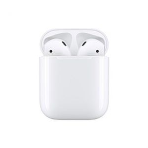 Apple AirPods (2nd Generation) MV7N2AM/A with Charging Case - Stereo - Wireless - Bluetooth - Earbud - Binaural - In-ear