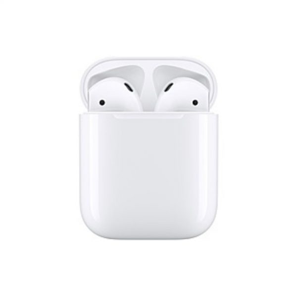 Apple AirPods (2nd Generation) MV7N2AM/A with Charging Case - Stereo - Wireless - Bluetooth - Earbud - Binaural - In-ear