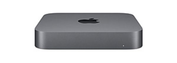 Apple Mac mini MRTR2LL/A Desktop Computer - Core i3 - 8 GB RAM - 128 GB SSD - Mini PC - Space Gray - macOS Mojave - Intel UHD Graphics 630 - Wireless