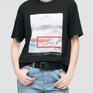 Appliqued Cotton-blend T-Shirt