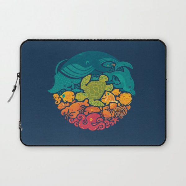 Aquatic Rainbow Computer Cover by Waynem - Laptop Sleeve - 13"