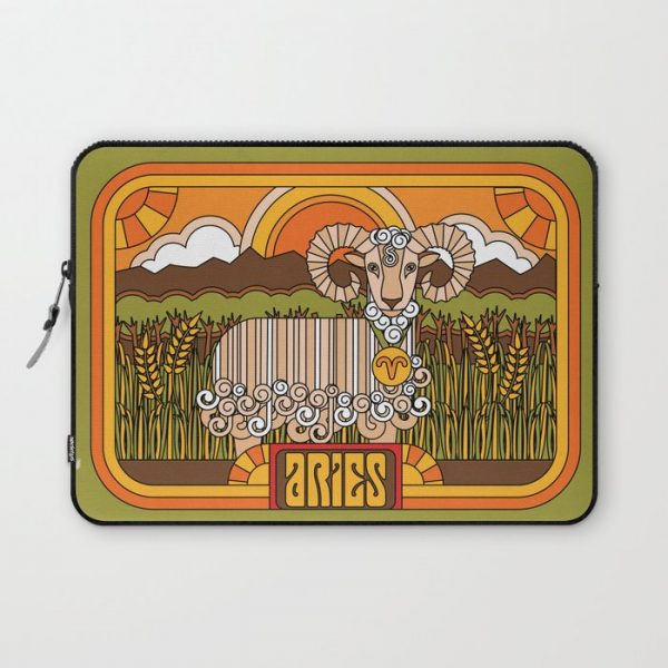 Aries Computer Cover by Pilgrim Hodgson - Laptop Sleeve - 13"