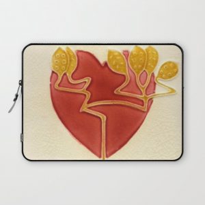 Art Nouveau Heart Computer Cover by HyperCore - Laptop Sleeve - 13"