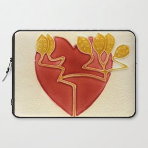 Art Nouveau Heart Computer Cover by HyperCore - Laptop Sleeve - 15"