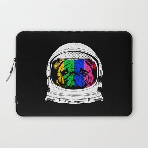 Astronaut Pug Computer Cover by Huebucket - Laptop Sleeve - 13"