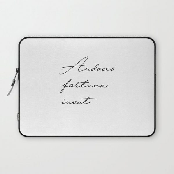 Audaces fortuna iuvat. Computer Cover by MarcoDesign - Laptop Sleeve - 13"