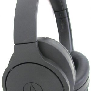 Audio-Technica QuietPoint Wireless Active Noise-Cancelling Headphones - Stereo - Black - Mini-phone - Wired/Wireless - Bluetooth - 150 Ohm - 5 Hz - 40