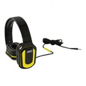 Avid 2EDU-MD66YL-SS32 AE-66 - Headphones with mic - full size - wired - 3.5 mm jack - yellow