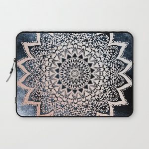 BLUE BOHO NIGHTS MANDALA Computer Cover by Nika - Laptop Sleeve - 13"