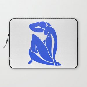 BLUE MATISSE CUT OUT Computer Cover by vintagetroto - Laptop Sleeve - 13"