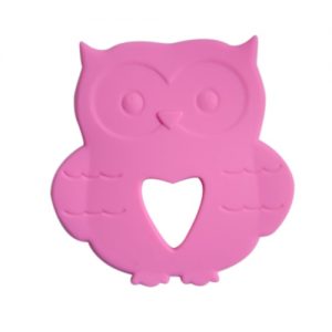 BPA Free Food Grade Silicone Bird Toddler Teething Toy for Baby Teether Chew Teething Necklace Accessory