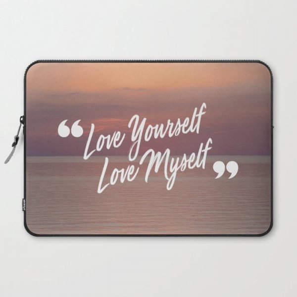 BTS: Love yourself, love myself Computer Cover by KeiByDesign - Laptop Sleeve - 15"