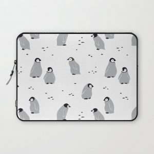 Baby Emperor Penguins Computer Cover by Noristudio - Laptop Sleeve - 13"