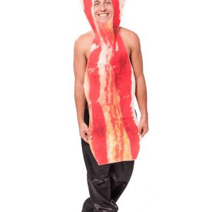 Bacon Costume Food Adults Unisex Halloween Costumes