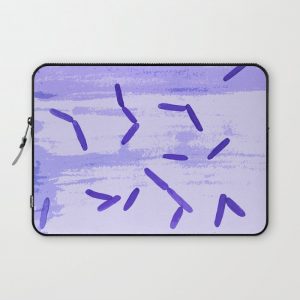 Bacteria-inspired illustration Computer Cover by Mikiki Illustrations - Laptop Sleeve - 13"