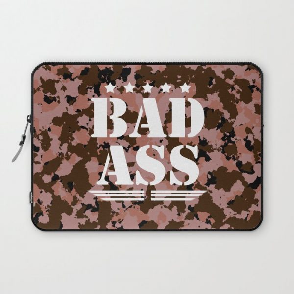 Bad Ass Orange Computer Cover by VirgoDesigns - Laptop Sleeve - 13"