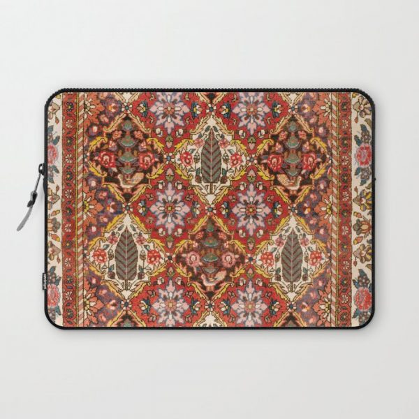 Bakhtiari Shalamzar Antique West Persian Rug Print Computer Cover by Vicky Brago-MitchellA(r) - Laptop Sleeve - 13"