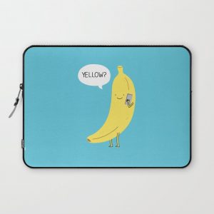 Banana on the phone Computer Cover by Milkyprint - Laptop Sleeve - 13"