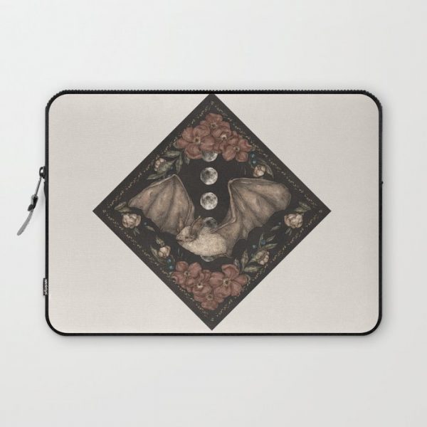 Bat Computer Cover by Jessica Roux - Laptop Sleeve - 13"