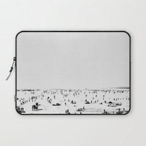 Beach Day Computer Cover by Dan Hobday Art - Laptop Sleeve - 13"