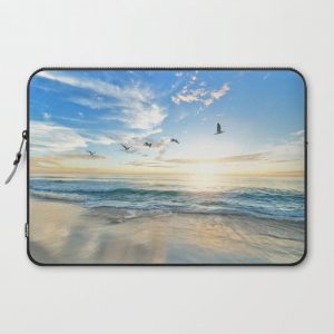 Beach Scene 34 Computer Cover by Summer Dreams - Laptop Sleeve - 15"