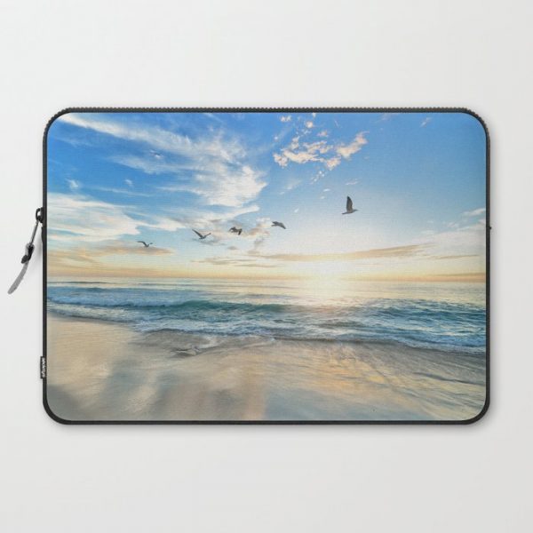 Beach Scene 34 Computer Cover by Summer Dreams - Laptop Sleeve - 15"