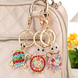 Beautiful Shining Rhinestone Cute Lovely Animal Turtle Tortoise