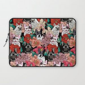 Because French Bulldogs Computer Cover by Huebucket - Laptop Sleeve - 13"