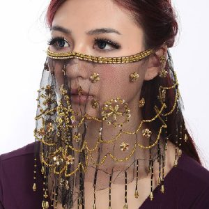 Belly Dance Costume Veils Women's Beautiful Net Bollywood Dance Accessories