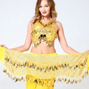 Belly Dance Costumes Sequins Bead Woman Belly Dancer Accessory Halloween