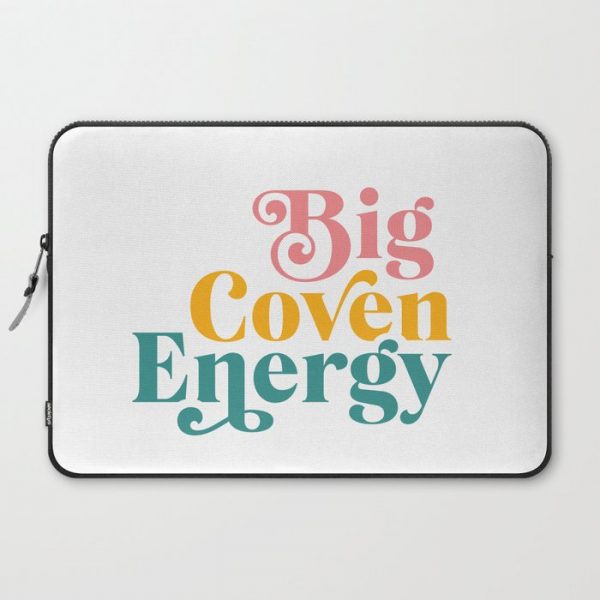 Big Coven Energy Computer Cover by Rosemary Hallmark - Laptop Sleeve - 15"