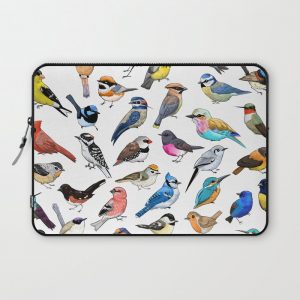 Birds Computer Cover by EmmaTompkinsArt - Laptop Sleeve - 13"