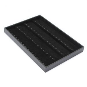 Black 56 Slots Earrings Jewelry Display Boxes