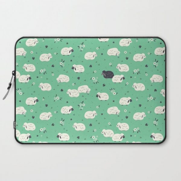 Black Sheep Computer Cover by There Will Be Cute - Laptop Sleeve - 15"