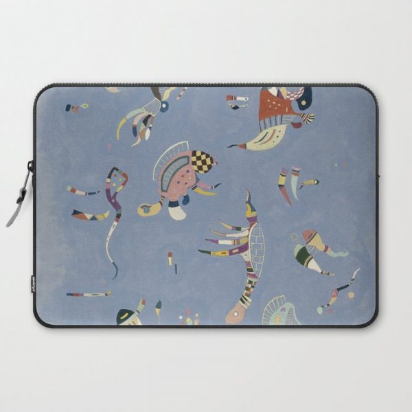 Bleu en ciel - V. Kandinsky Computer Cover by CRK Prints - Laptop Sleeve - 15"