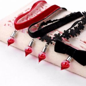 Blood Drip Halloween Necklace