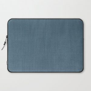 Blue Indigo Denim Computer Cover by Beautiful Homes - Laptop Sleeve - 15"