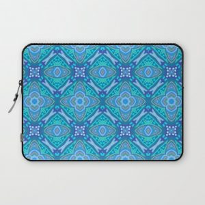 Blue One Computer Cover by Laura K. Aiken - Laptop Sleeve - 13"