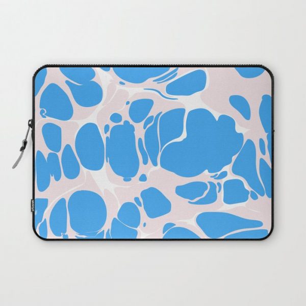 Blue Pebbles Computer Cover by Alex Creamer - Laptop Sleeve - 13"